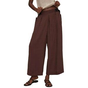 Anthropologie Brown Wide Leg Pants